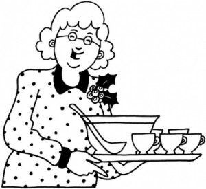 grandmother-with-dinner-coloring-page