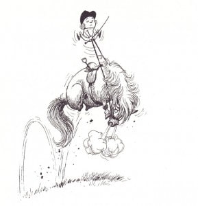 Thelwell.Jumping