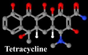 Tetracycline-Sumycin-Molecule-300x189